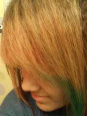 Dyed my hair for the first time.