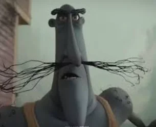 Coraline meets Mr.Boninsky