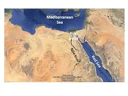 Being surrounded by water