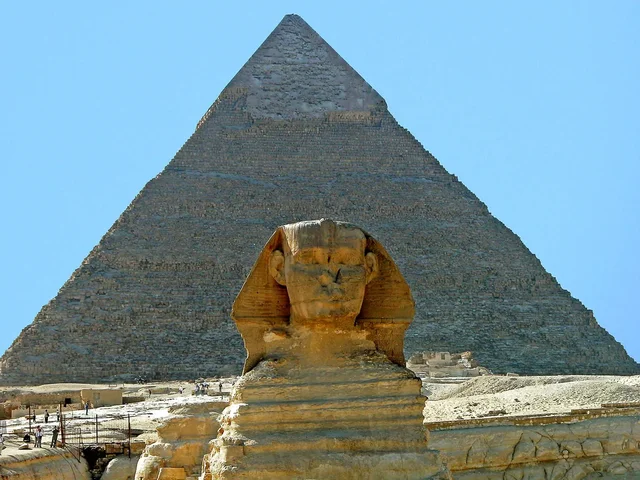 The pyramid of Giza