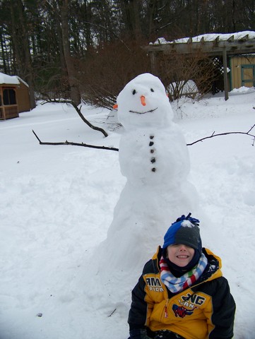 First time seeing snow
