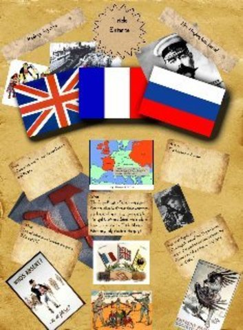 Britain made another entente with France and Russia, forming the Triple Entente