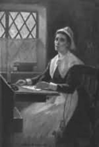 Anne Bradstreet published "The Prologue"