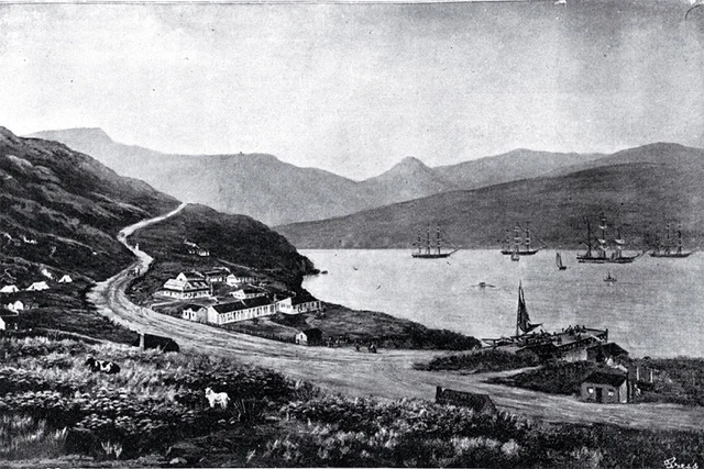 Arriving in Lyttleton