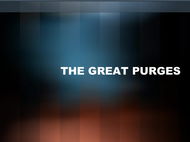 The Great Purge