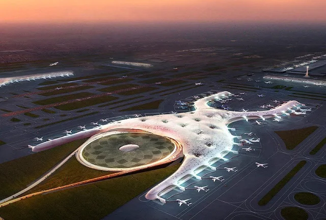 Anuncio del Nuevo Aeropuerto Internacional de la Ciudad de México (NAICM):