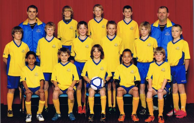 First game of soccer