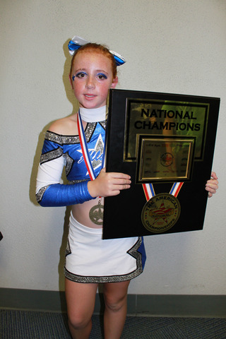 Won Gold at American Cheerleading Championships