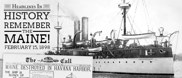 The sinking of the USS Maine