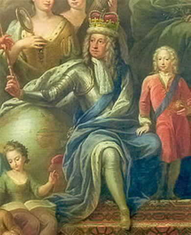 Death of King George I,  George II Crowned
