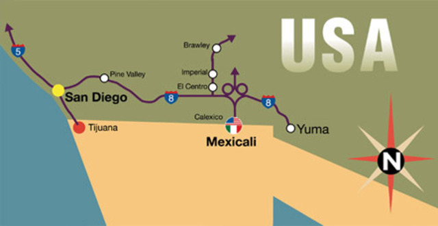 Cruzaron la frontera