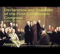 Declaration and Resolves