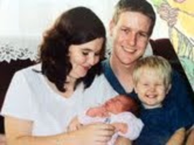 Nathan's second birthday but first sister