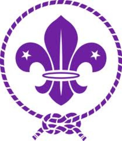 Moved up from Cubs to Scouts