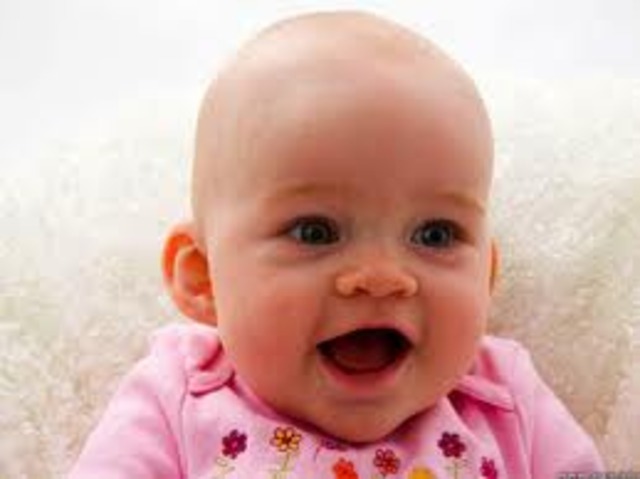 when my baby sister was born.