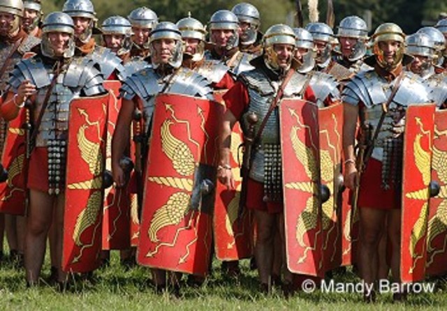 BC - 0AD Romans Attempt to Take Over