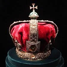 The crowning of King George III
