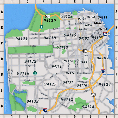 Zipcodes