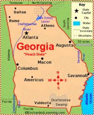 I went to Georgia