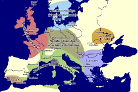 Arribada d'ètnies indoeuropees provinents de Suïssa i d'Itàlia