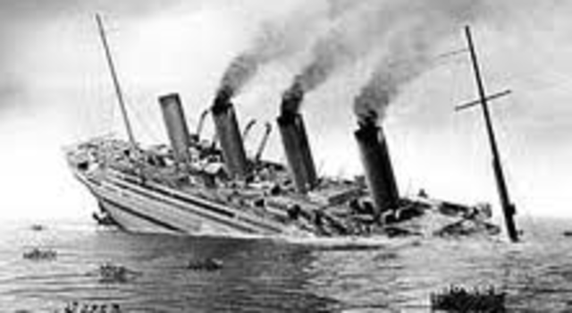 American ship sunk by Germans