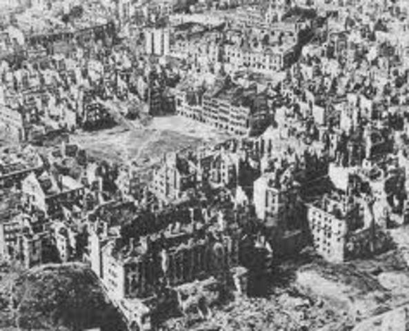 Germany occupies Warsaw