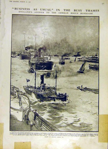 German blockade of Great Britian