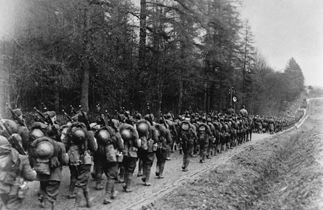 American Soldiers come to France