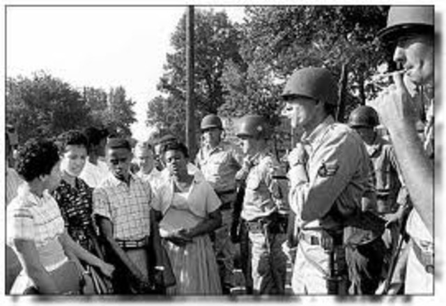 Desegregation at Little Rock, Akansas