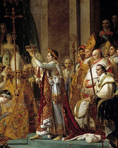 Napoleon Crowns himself emperor