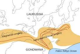 359 m.a - 299 m.a: Orogenia hercínica o varisca