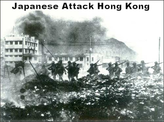Japan's attack on Hong Kong