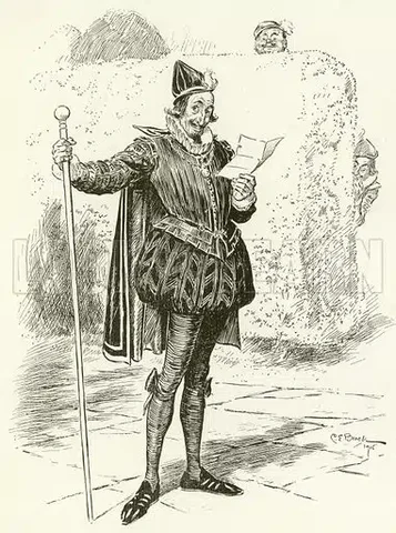 First Shakespeare Role: Malvolio, at 13