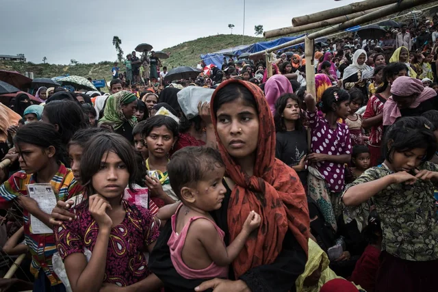 causa politica: refugiados rohingya