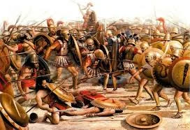 The fall of Sparta
