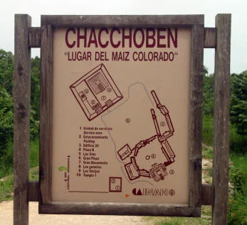 Chacchoben city built