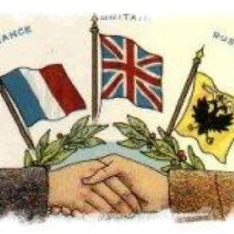 Firma de la Triple Entente