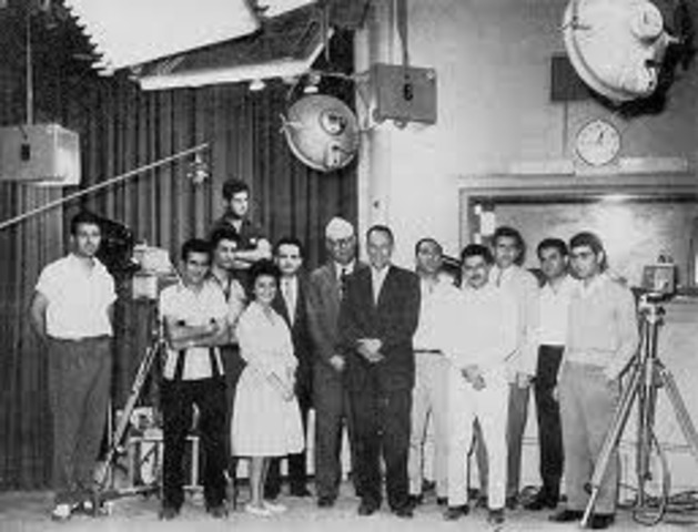 Ο πρώτος σταθμός τηλεόρασης στην Ελλάδα.