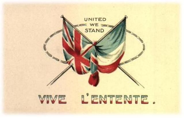 Britain formed alliance with France