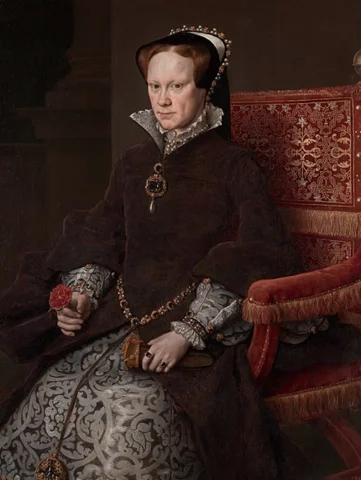 The coronation of Mary I