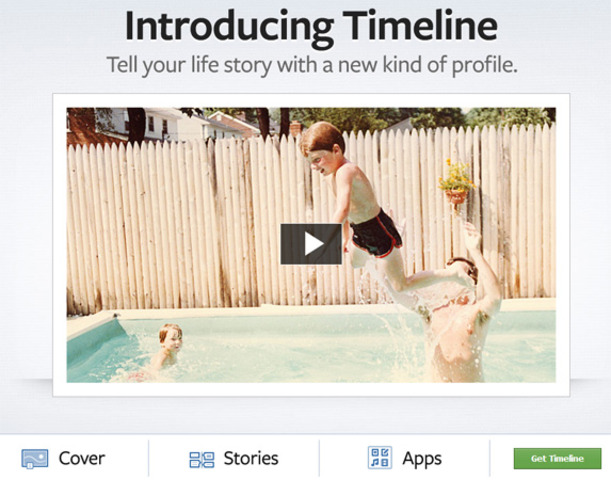 Facebook announced its new profile design, "Timeline", will become mandatory and permanent for all users.