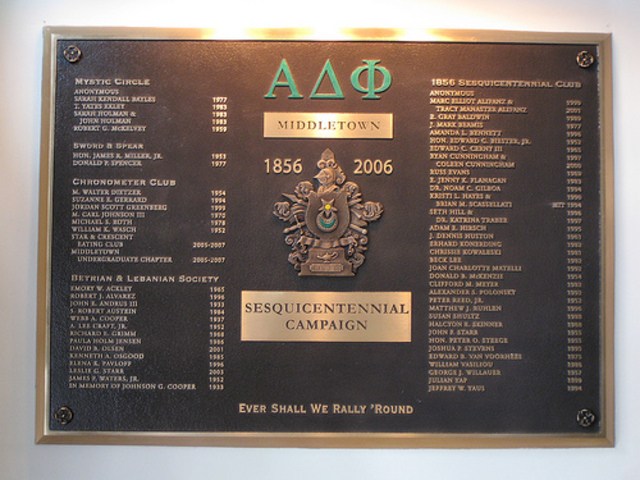 Creation of Alpha Delta Pi