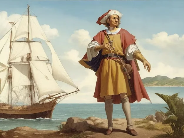 Columbus Lands in the Caribbean