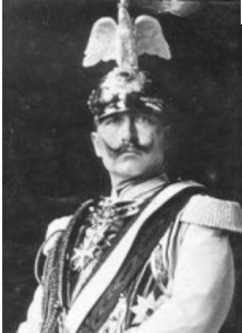 Wilhelm II allows alliance with Russia to expire