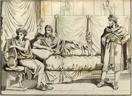 Polycrates rules as tyrant of samos