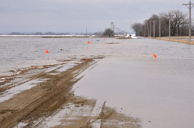 Water rising for some in area, 10 roads closed because of flooding