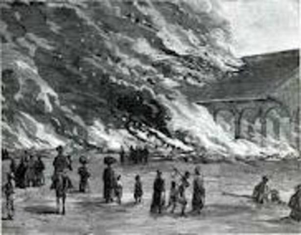 Sherman Burns Atlanta – November 15, 1864