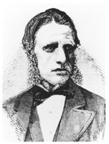 Lieutenant-Governor William Mcdougall arrives