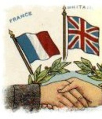 Britain formed alliance with France