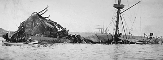 The sinking of the USS Maine